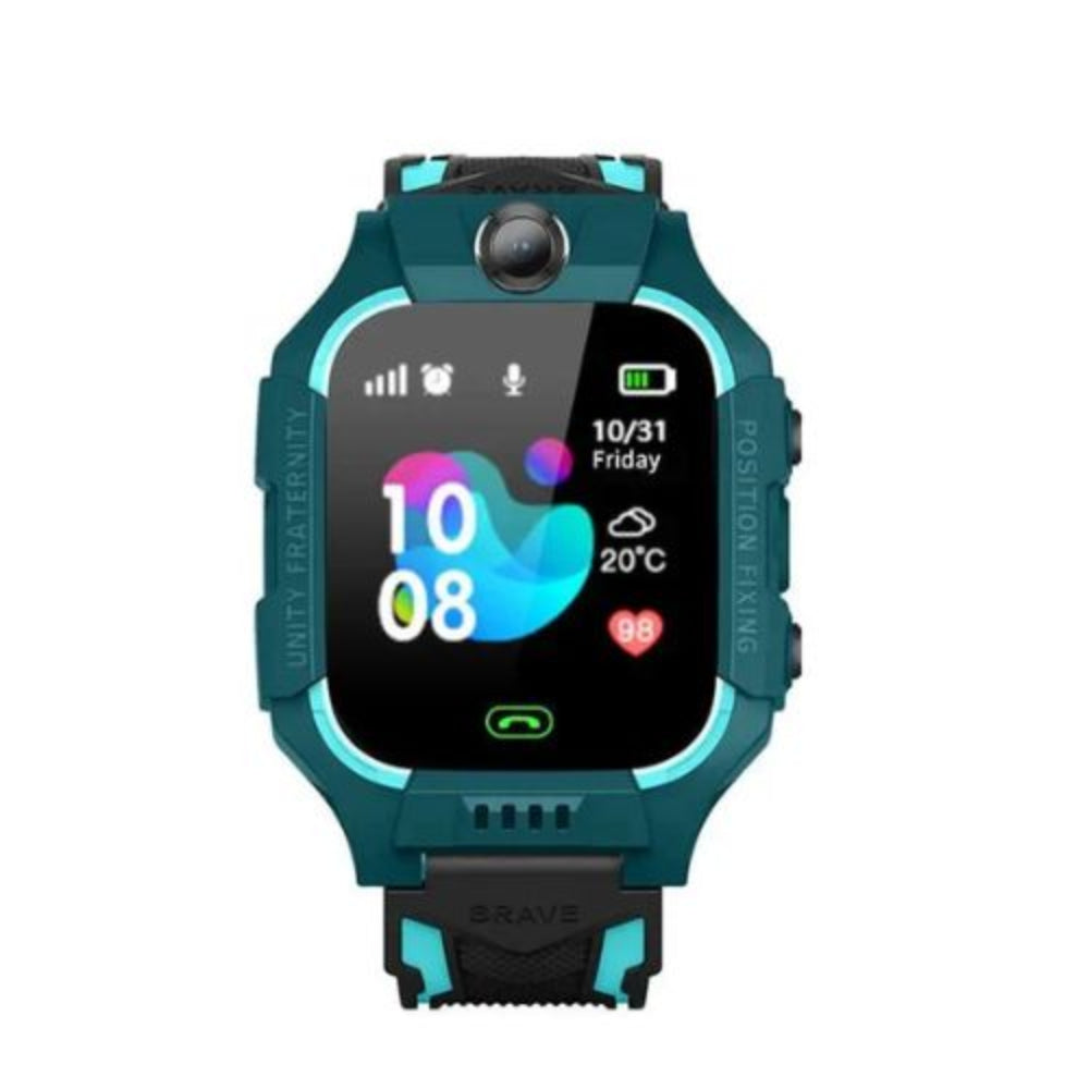 Montre connectée enfant rentrée vert bouton SOS