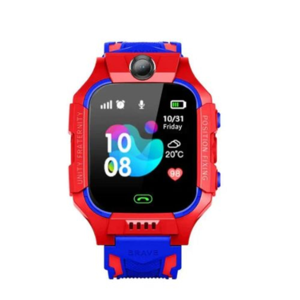 Montre connectée enfant rentrée rouge GPS bouton SOS Montreactive 