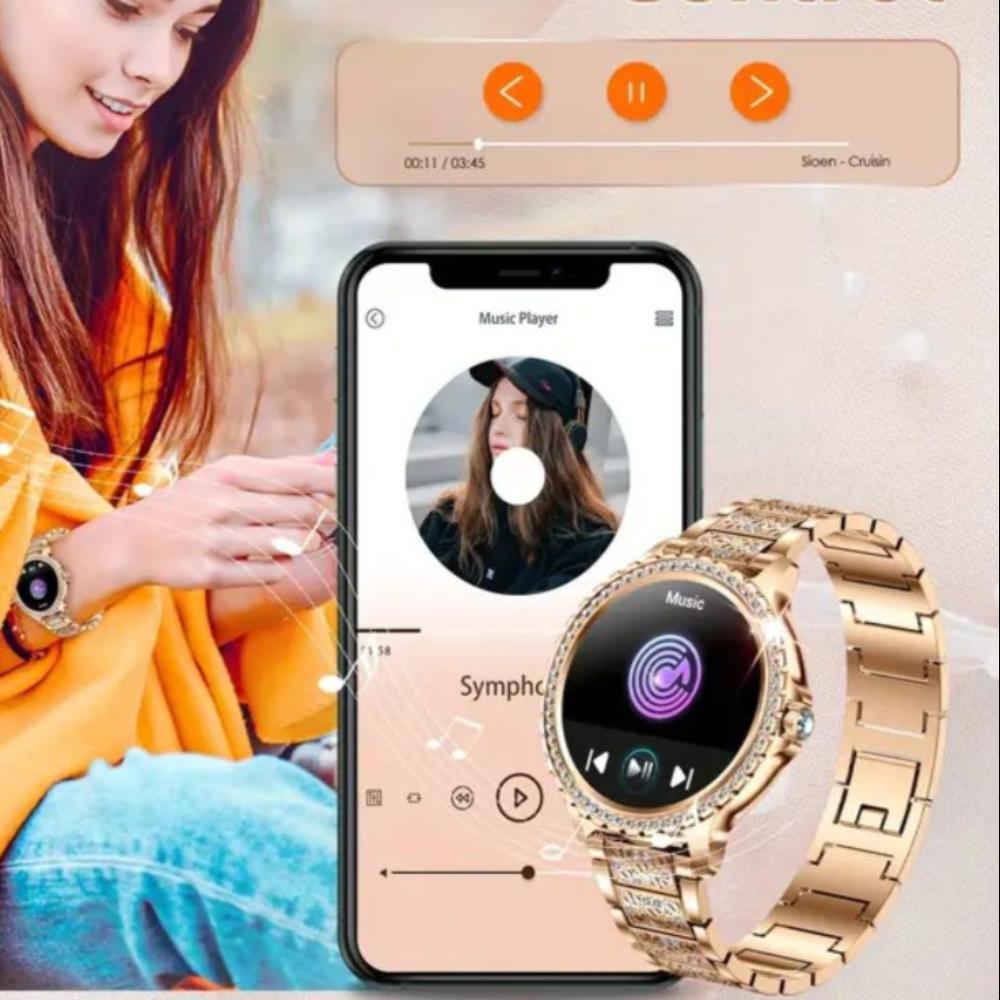 Montre connectee or femme chic montreactive 