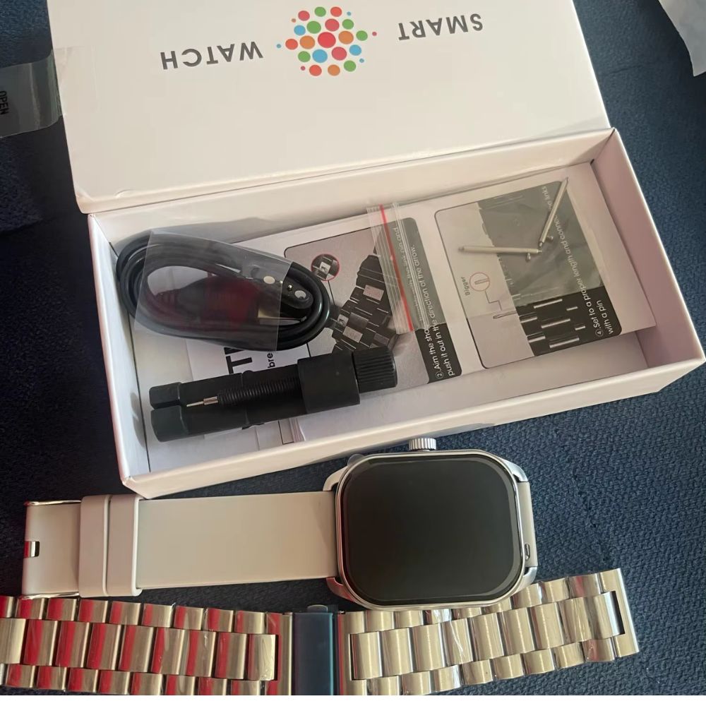 Montre connectée homme élégante montreactive