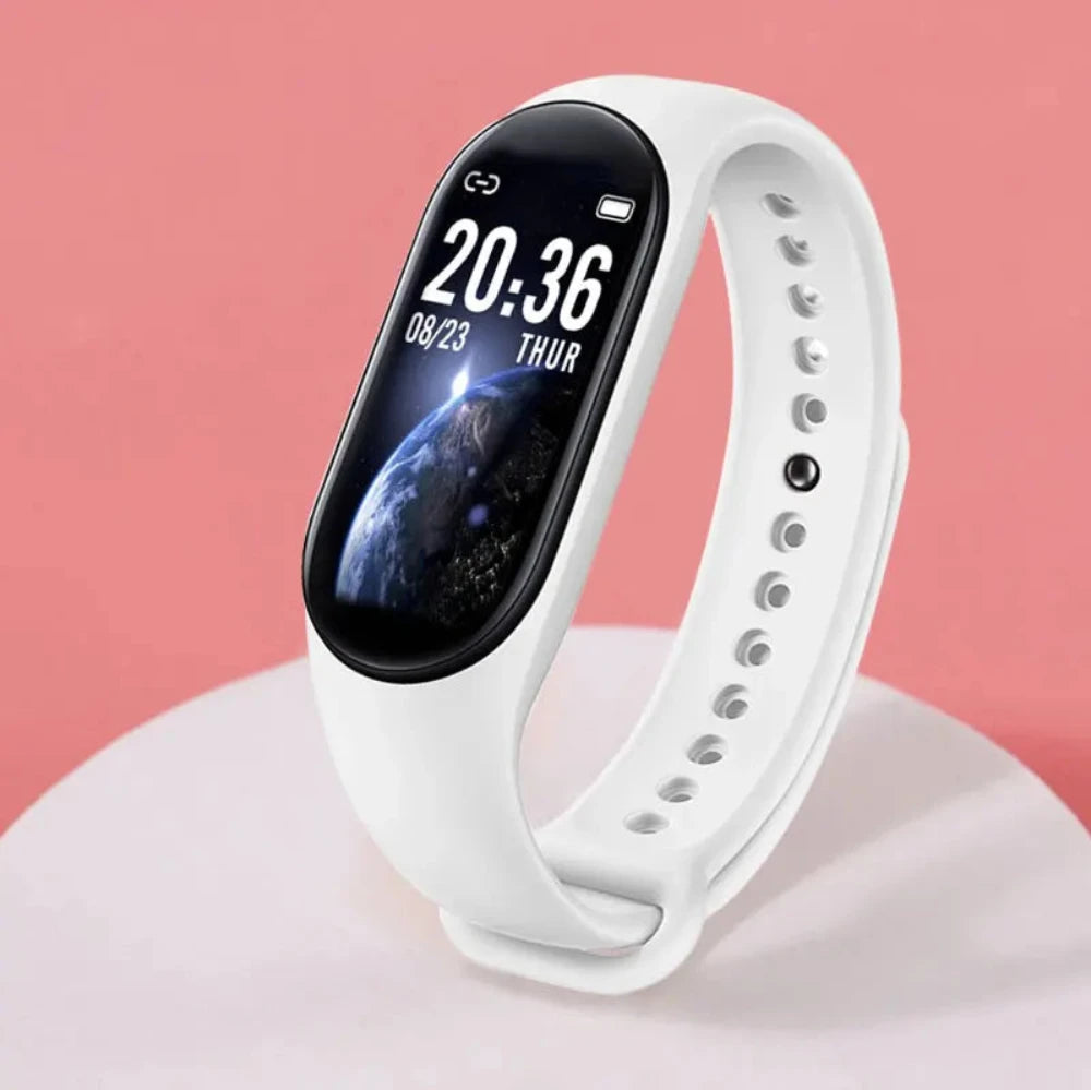 montre connectée blanc enfant de 10ans 