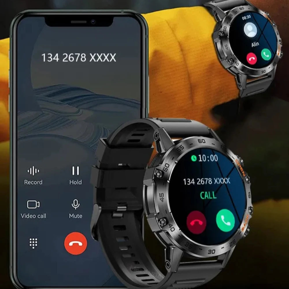 Montre connectée homme bracelet acier montreactive -