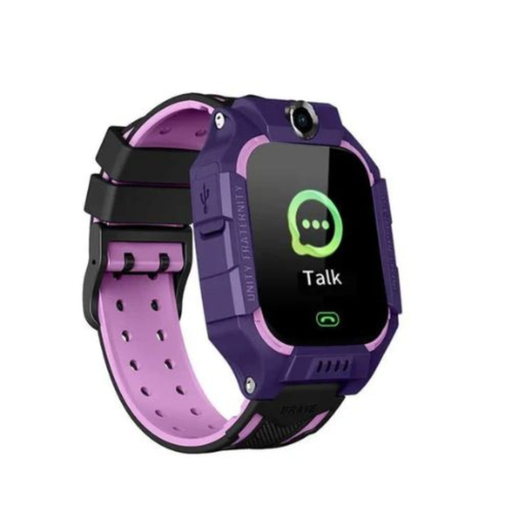 Montre connectée enfant violet gps montreactive